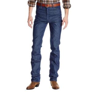 NEW Wrangler‎ 936 Cowboy Cut Slim Fit Jeans Men’s 33x31 Rigid Indigo Twill